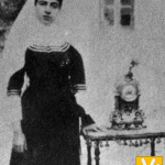 عكسي ناياب از دختر مظفر الدين شاه و نوه دختري امير كبير