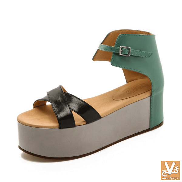 صندل لژدار زنانه - www.7ganj.ir