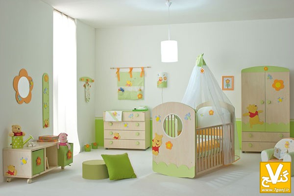 Stunning Modern Minimalist Winnie the Pooh Baby Furniture Design