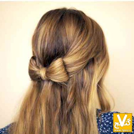 مدل موي پاپيوني - 7ganj.ir