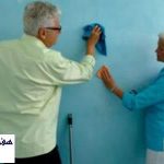 چطور لكه هاي مختلف را از روی دیوار پاك كنيم؟