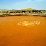 باباگرگر ، چشمه اي شگفت انگيز به رنگ نارنجي !