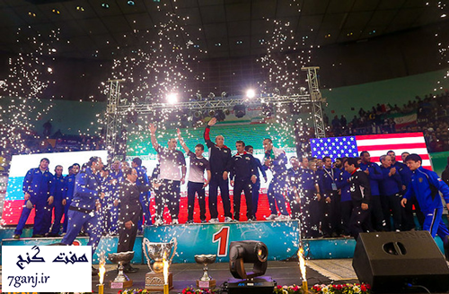 قهرمانی تیم ملی کشتی آزاد