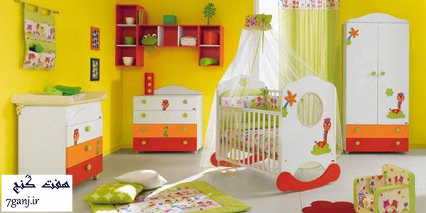 اتاق خواب نوزاد و بچه هاي كوچك