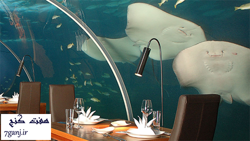 عجيب ترين رستورانهاي دنبا - رستوران زیر دریایی ایتاها جزیره رنگالی در کونراد مالدیو