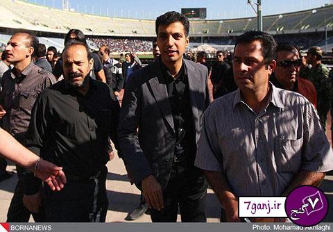 چهره هاي سرشناس در مراسم تشييع هادي نوروزي