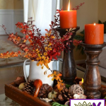 ایده های خلاقانه دکوراسیون پاییزی با وسایل ساده