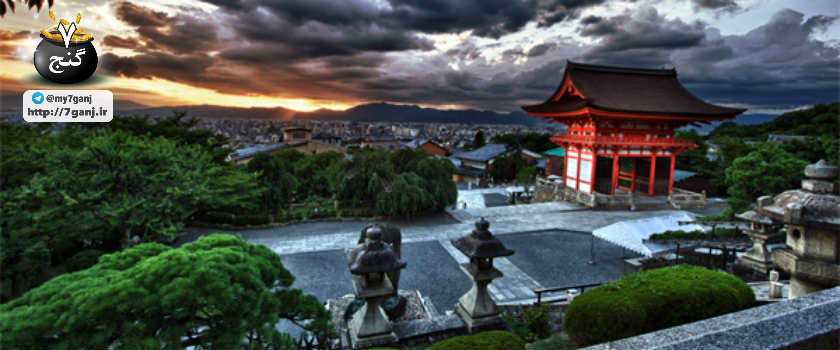 معابد و کاخ ها در کیوتو ژاپن