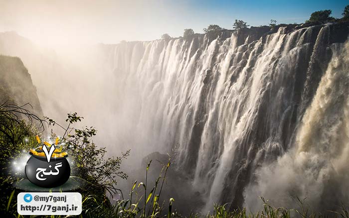 آبشار ویکتوریا در آفریقای جنوبی