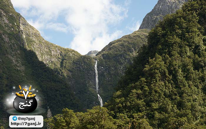 آبشار سودرلند در نیوزیلند