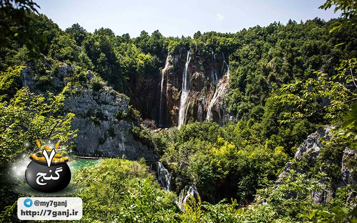 آبشار ولیکی اسلپ در پارک ملی دریاچه پلیتویک کرواسی