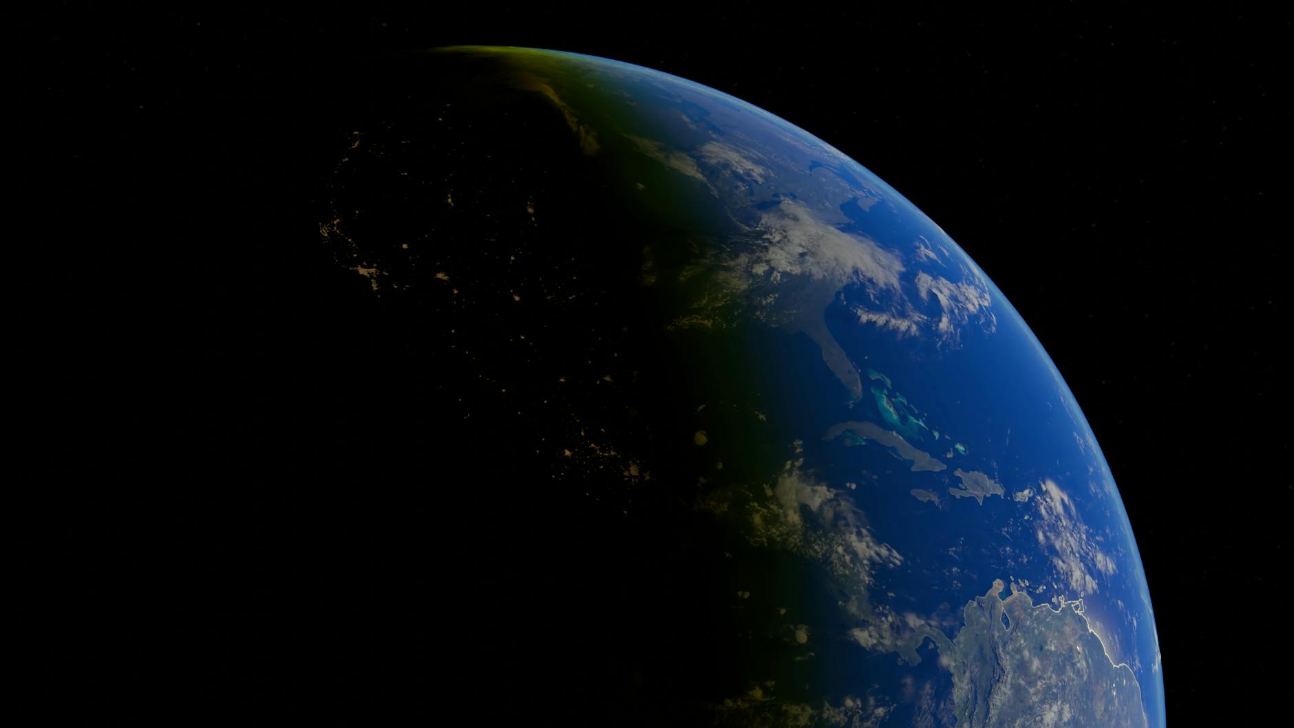 جاذبه‌های جهان که از فضا هم قابل مشاهده‌اند | شگفتی‌های زمین از نگاه ماهواره‌ها - city lights Earth at night from space