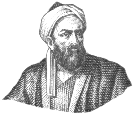 تصویرسازی تاریخی ابوریحان بیرونی در حال رصد اجرام آسمانی با اسطرلاب