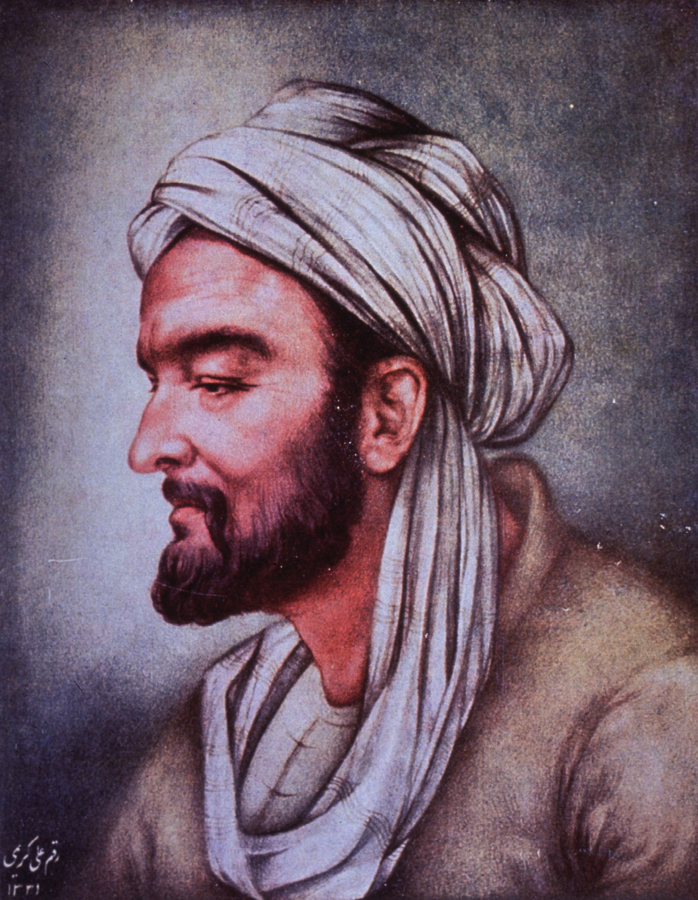 پرتره تاریخی ابن سینا پدر طب سنتی و نوین