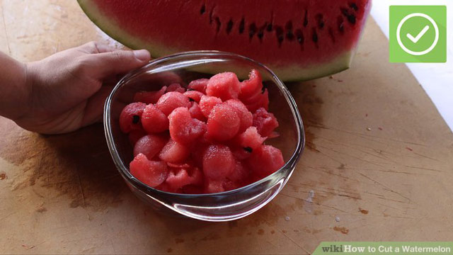 طرز تهیه روش های بریدن هندوانه