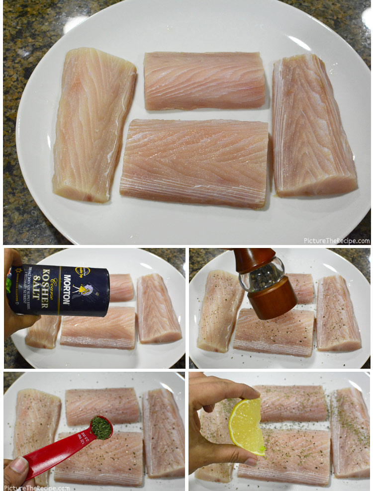طرز تهیه ماهی با روکش خامه و شوید