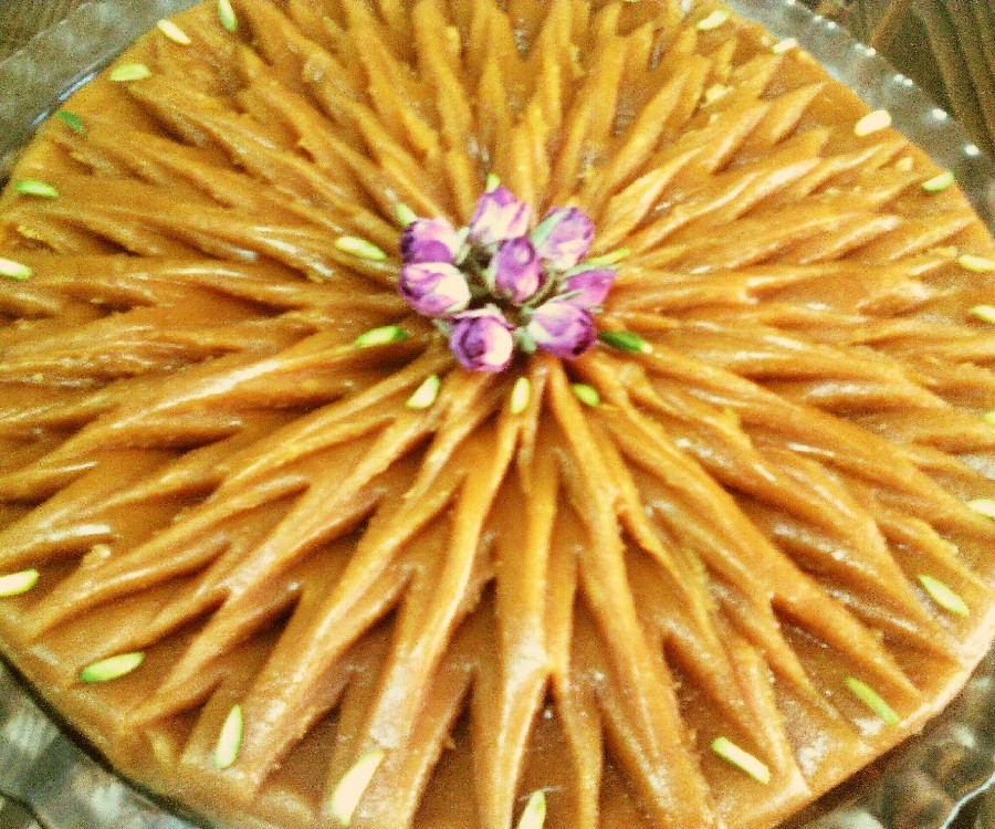 طرز تهیه حلوا شیری