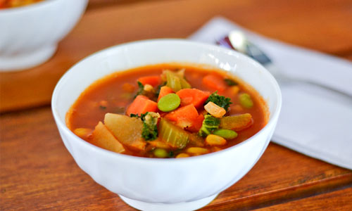 طرز تهیه سوپ گیاهی