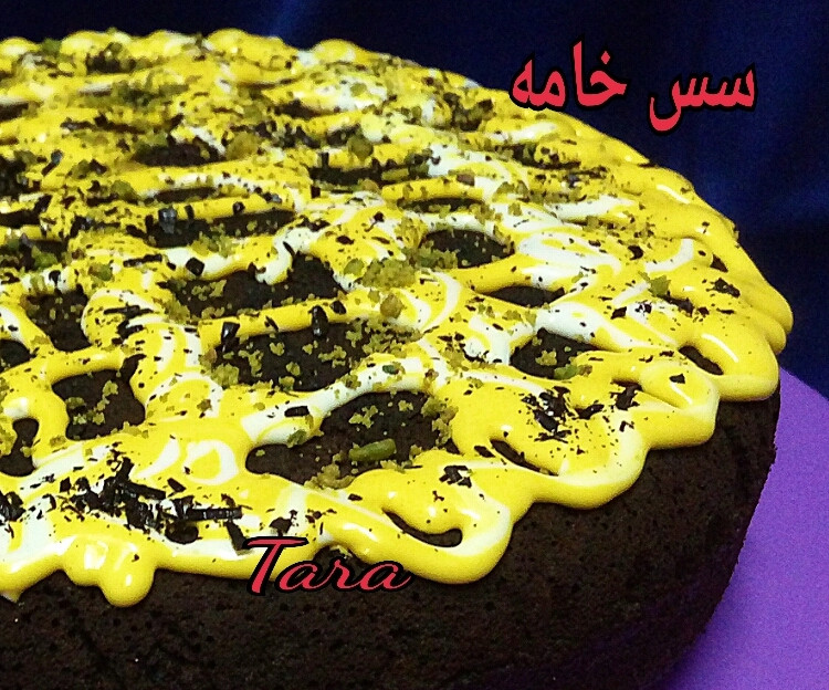 طرز تهیه سس خامه ای برای کیک