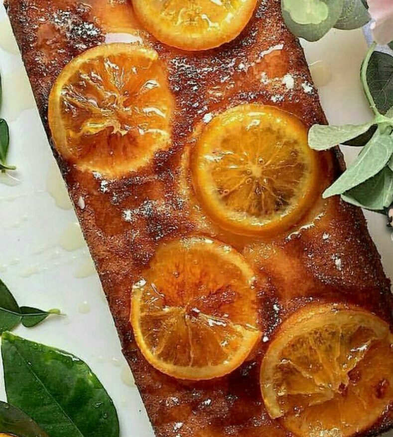 طرز تهیه کیک پرتقال وارونه