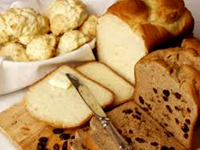طرز تهیه نان بروتشن کشمش و گردو