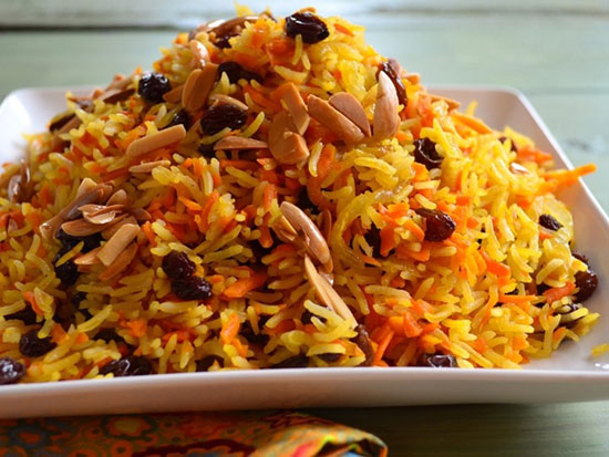 طرز تهیه هویج پلوی اصیلِ شیرازی