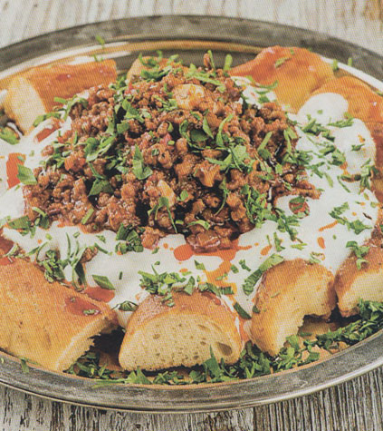 طرز تهیه تیریت، غذای سنتی ترکیه