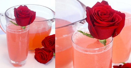 طرز تهیه لیموناد گل رز؛ نوشیدنیِ لحظات رمانتیک
