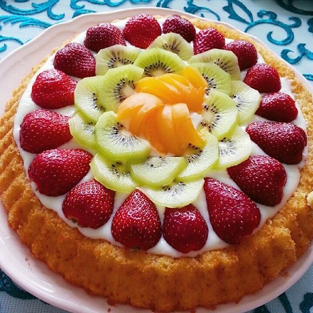 طرز تهیه تارت کیک با میوه