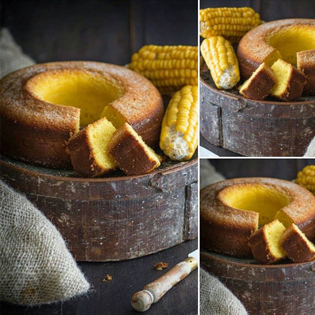 طرز تهیه کیک با آرد ذرت