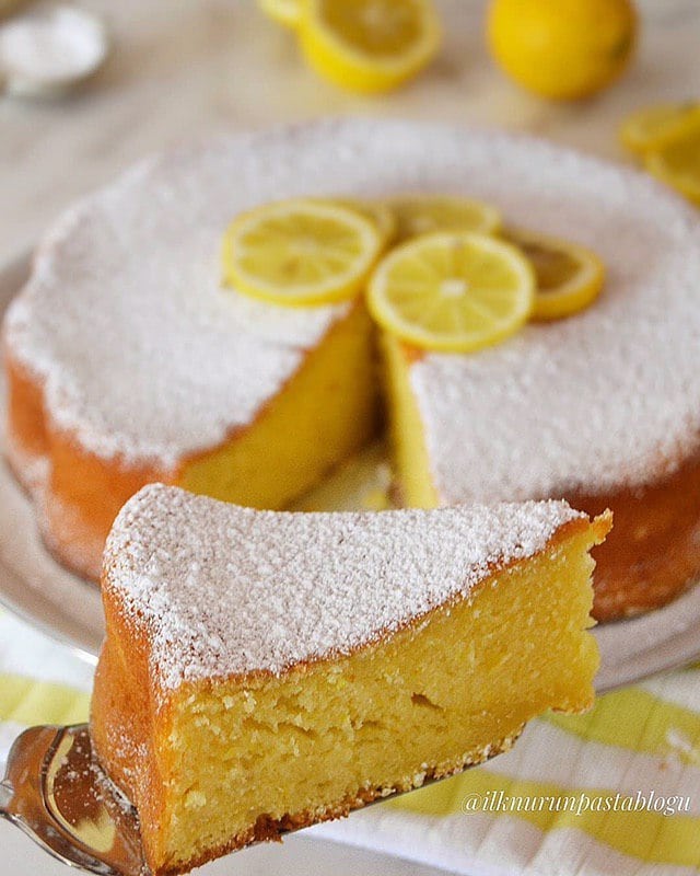 طرز تهیه کیک لیمویی