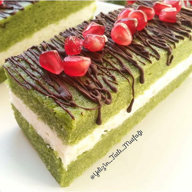 طرز تهیه برش شیری اسفناجی