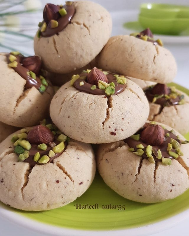 طرز تهیه قرابیه با طعم حلوا