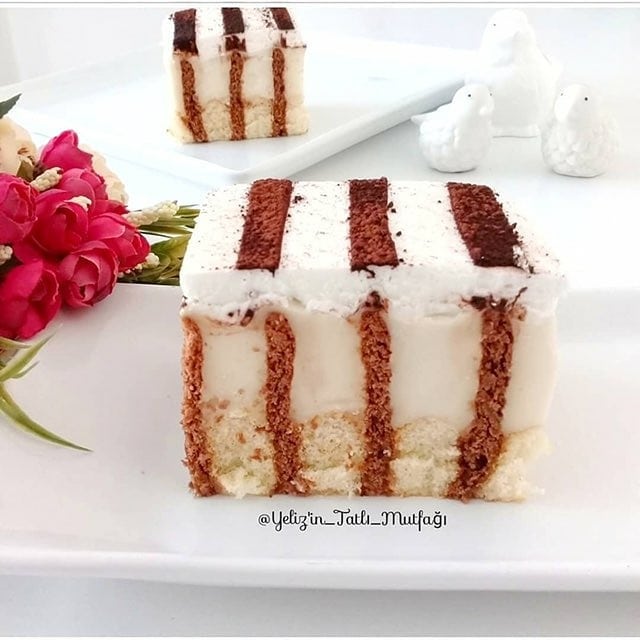 طرز تهیه کیک پیانو