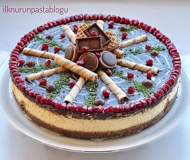 طرز تهیه چیزکیک شکلاتی