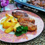 طرز تهیه بال مرغ و سیب زمینی کره ای در فر