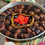 طرز تهیه کباب بادمجان در فر