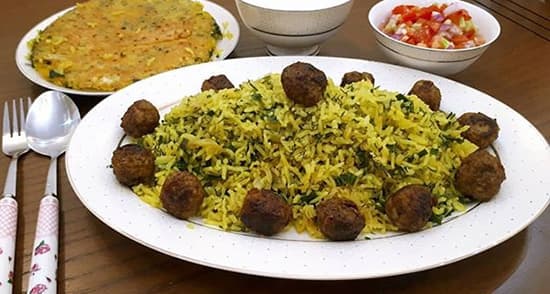 طرز تهیه کلم پلو