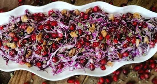 طرز تهیه سالاد انار