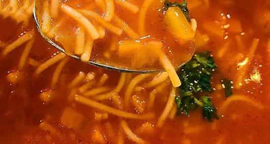 طرز تهیه سوپ ورمیشل