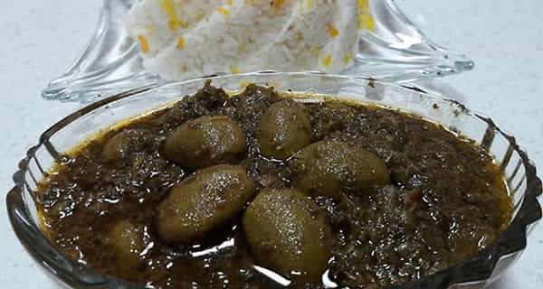 طرز تهیه خورش چغاله بادام