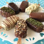 طرز تهیه کیک با شکل بستنی مگنوم